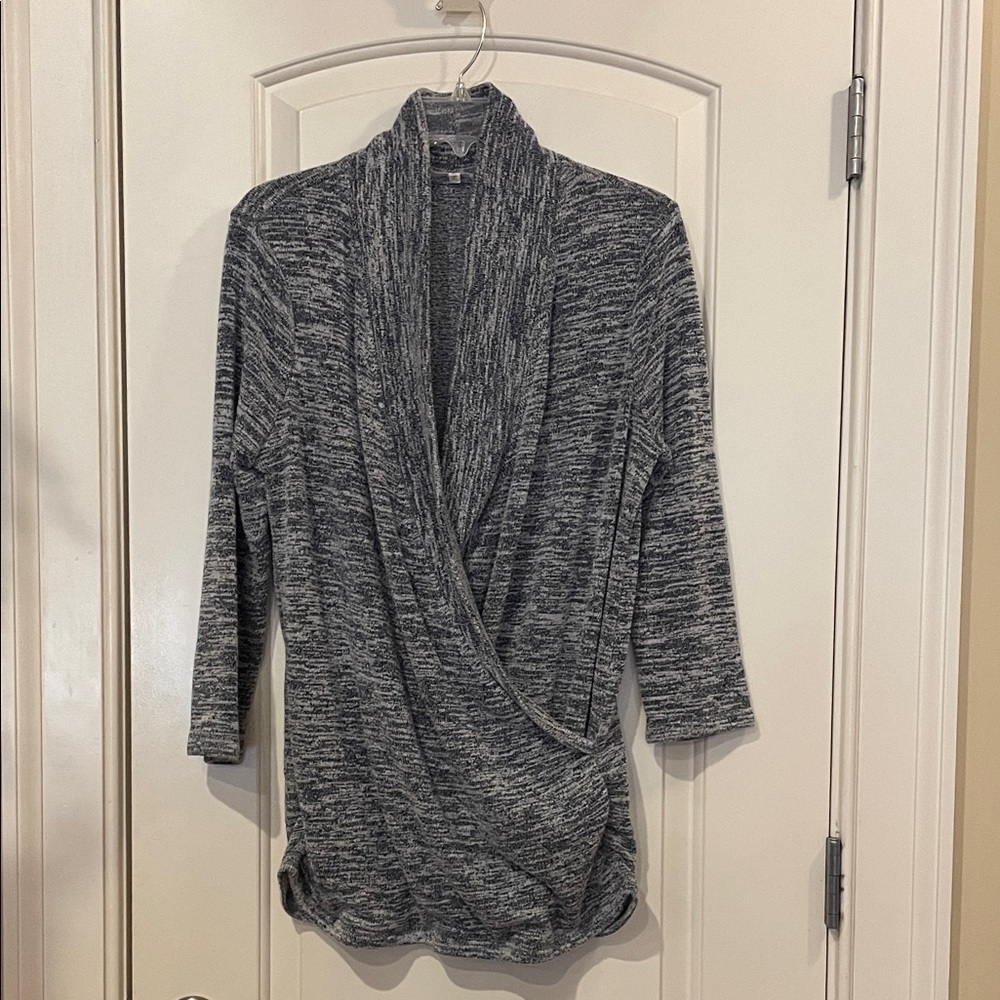 41 Hawthorn Charcoal Cowl Neck Sweater